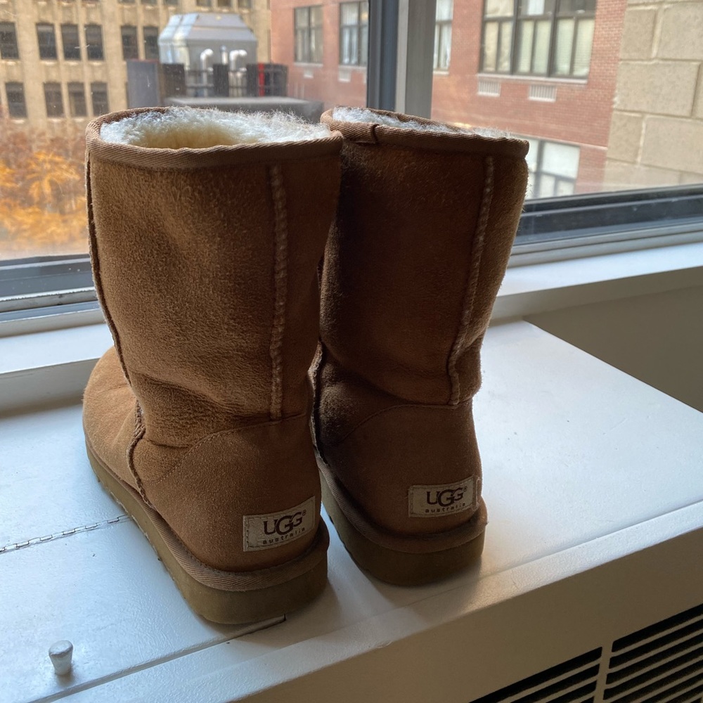 Uggs Classic Short II in Chestnut, size 10